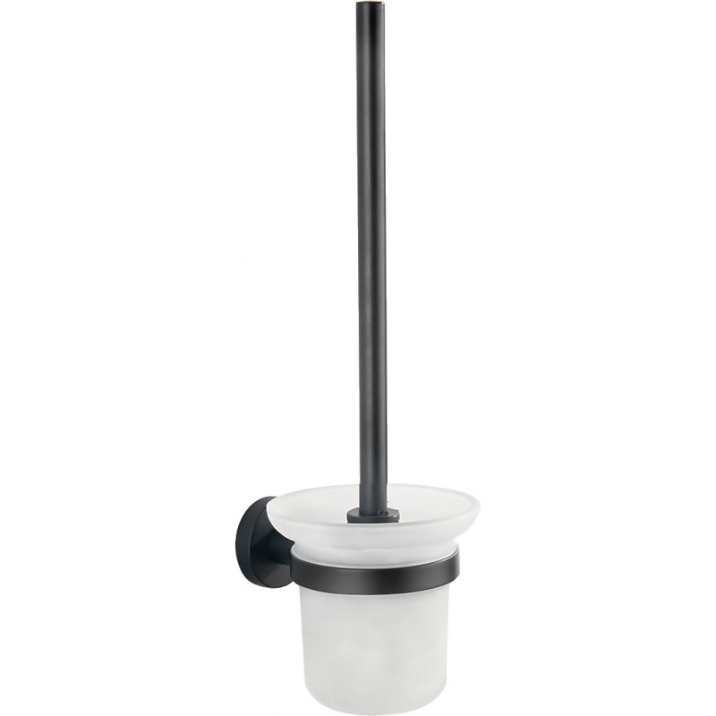 Mexen Tiber fekete WC-kefe - 7050550-70