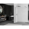 Mexen Kioto Walk-in zuhanyfal 120 x 200 cm, deres 8 mm, gun gray kefe - 800-120-101-66-30