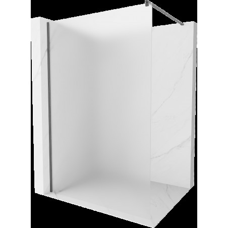 Mexen Kioto perete pentru dus Walk-in 140 x 200 cm, sablat 8 mm, gri armat - 800-140-101-66-30