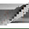 Mexen Kioto Walk-in zuhanyfal 70 x 200 cm, matt 8 mm, csiszolt réz - 800-070-101-65-30