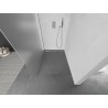 Mexen Kioto panou de duș Walk-in 100 x 200 cm, geam mat 8 mm, nichel periat - 800-100-101-97-30
