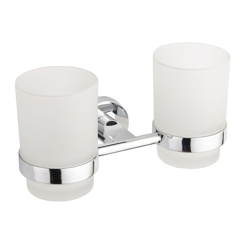 Mexen Tiber suport dublu pentru periuța de dinți, crom - 7050552-00