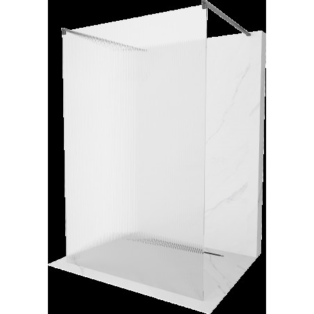 Mexen Kioto paravan de duș freestanding 110 x 200 cm, sticlă 8 mm, gri armat - 800-110-002-66-09