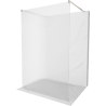 Mexen Kioto cabina de duș freestanding 100 x 200 cm, sticlă 8 mm, nichel periat - 800-100-002-97-09