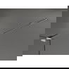Mexen Kioto zuhanyfal 70 x 200 cm, Átlátszó 8 mm, Króm - 800-070-101-01-00