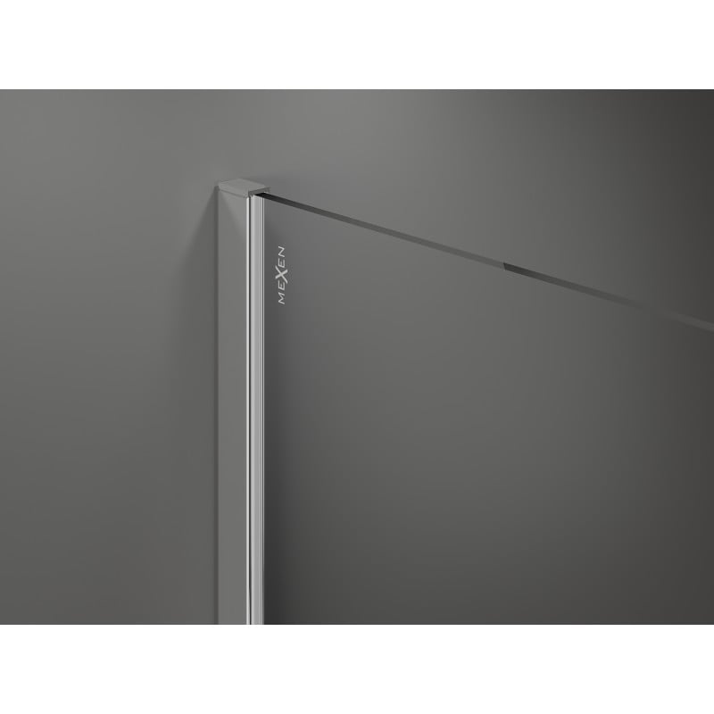 Mexen Kioto panou de duș Walk-in 70 x 200 cm, geam mat 8 mm, crom - 800-070-101-01-30