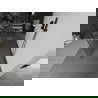 Mexen Kioto perete de duș liber 120 x 200 cm, model alb 8 mm, gun metal - 800-120-002-95-85