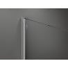 Mexen Kioto perete de duș Walk-in 140 x 200 cm, grafit 8 mm, crom - 800-140-101-01-40