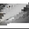 Mexen Kioto L perete de duș Walk-in 100 x 200 cm, model alb, gun metal - 800-100-103-95-97
