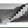 Mexen Kioto Walk-in zuhanyfal 140 x 200 cm, tiszta üveg 8 mm, arany csiszolt - 800-140-101-55-09