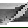 Mexen Kioto zuhanyfal Walk-in 80 x 200 cm, csíkos 8 mm, szálcsiszolt gun szürke - 800-080-101-66-09