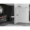 Mexen Kioto Walk-in zuhanyfal 120 x 200 cm, átlátszó 8 mm, gun metal - 800-120-101-95-09