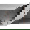 Mexen Kioto panou de duș Walk-in 140 x 200 cm, sticlă transparentă 8 mm, cupru periat - 800-140-101-65-09