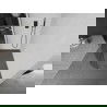 Mexen Kioto perete de duș curbat Walk-in 90 x 200 cm, transparent 8 mm, gri mat periat - 800-090-101-66-06