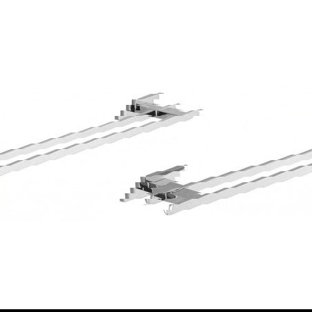 Mexen Arno dupla törölközőtartó, króm - 7020725-00