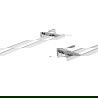Mexen Arno cuier dublu pentru prosoape, Crom - 7020725-00
