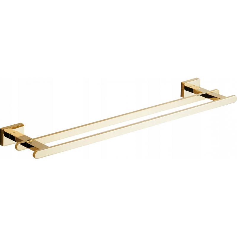 Mexen Arno suport dublu pentru prosoape, auriu - 7020725-50