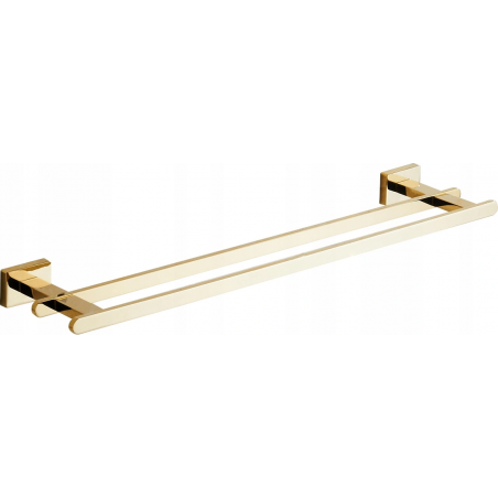 Mexen Arno suport dublu pentru prosoape, auriu - 7020725-50