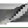 Mexen Kioto L íves zuhanyzófal ívelt Walk-in 110 x 200 cm, áttetsző, arany csiszolt - 800-110-103-55-06