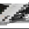 Mexen Kioto+ perete de duș cu raft Walk-in 70 x 200 cm, mat, nichel periat - 800-070-121-97-30