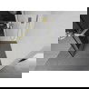 Mexen Kioto+ perete de duș cu suport Walk-in 140 x 200 cm, model negru, finisaj aurit - 800-140-121-55-70