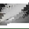 Mexen Kioto+ perete de duș cu raft Walk-in 100 x 200 cm, model negru, finisaj gun gray periat - 800-100-121-66-78