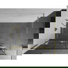 Mexen Kioto+ perete de duș cu suport Walk-in 100 x 200 cm, model negru, finisaj aurie periat - 800-100-121-55-78