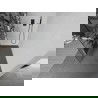 Mexen Kioto+ pereți de duș cu etajera Walk-in 140 x 200 cm, model alb, gun metal - 800-140-121-95-85
