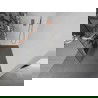 Mexen Kioto+ panou de duș cu suport Walk-in 140 x 200 cm, model alb, cupru periat - 800-140-121-65-85