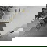 Mexen Kioto+ perete de duș cu suport Walk-in 110 x 200 cm, model alb, finisaj aurit - 800-110-121-55-85