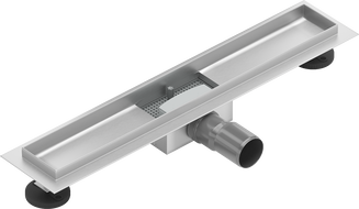 Mexen Flat corp scurgere duș liniar 50 cm, Crom - 1015050