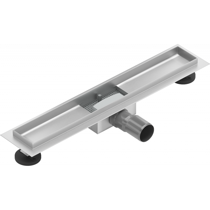 Mexen Flat zuhanyfolyóka váza 60 cm, Króm - 1015060