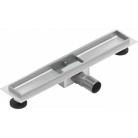 Mexen Flat 60 cm-es folyókagylóház, inox - 1015060