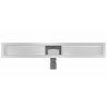 Mexen Flat zuhanyfolyóka váza 70 cm, Króm - 1015070