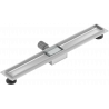 Mexen Flat 70 cm-es vonalmenti lefolyótest, inox - 1015070