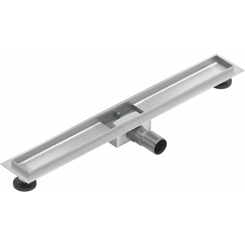 Mexen Flat 80 cm-es lineáris lefolyóhoz való test, inox - 1015080