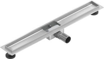 Mexen Flat corp pentru rigola liniară 80 cm, inox - 1015080