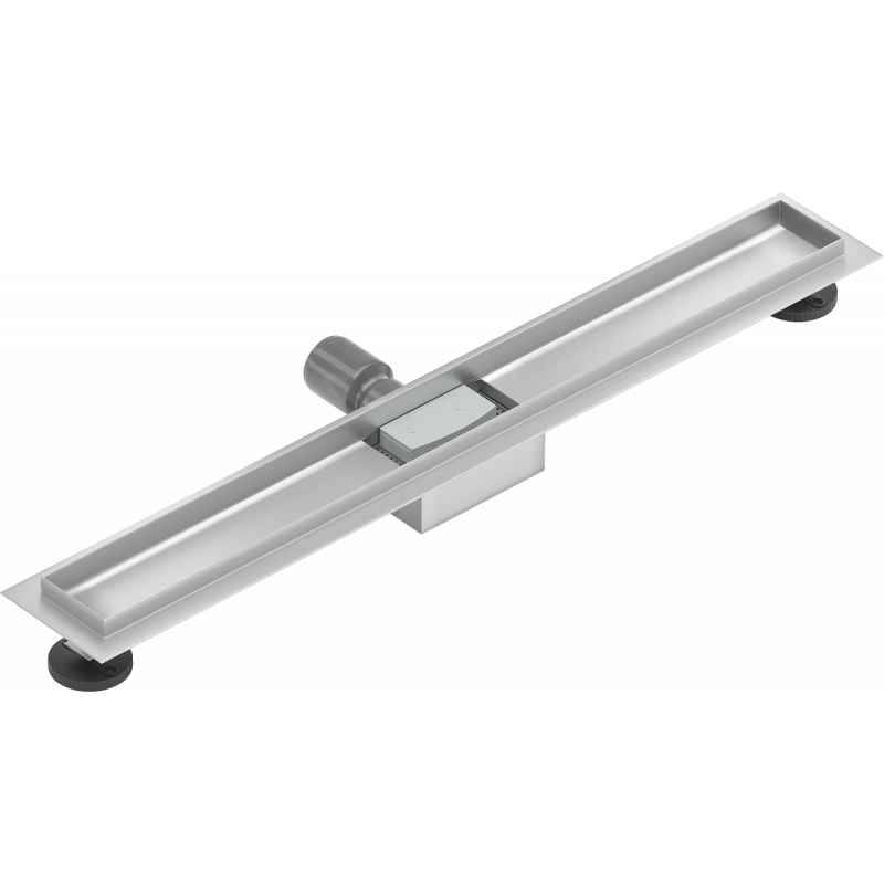 Mexen Flat burkolat lineáris lefolyóhoz 80 cm, inox - 1015080