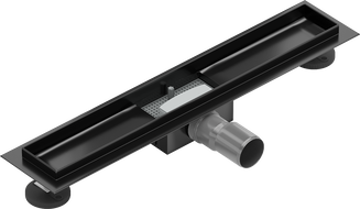 Mexen Flat frame pentru scurgere liniară 60 cm, negru - 1715060