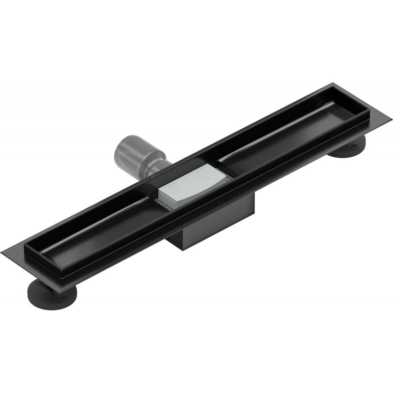 Mexen Flat corp pentru scurgere liniară 60 cm, negru - 1715060
