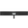 Mexen Flat váz lineáris lefolyóhoz, 70 cm, fekete - 1715070