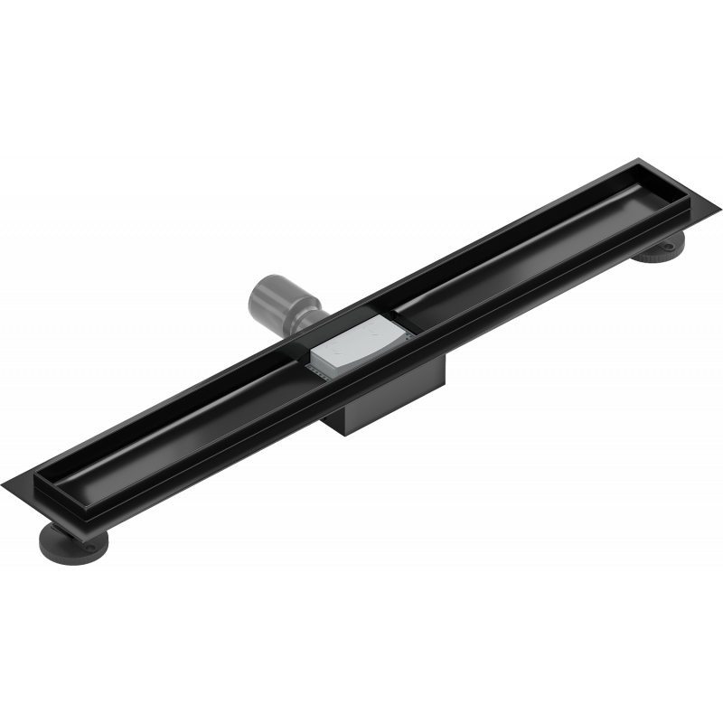 Mexen Flat váz lineáris lefolyóhoz, 70 cm, fekete - 1715070