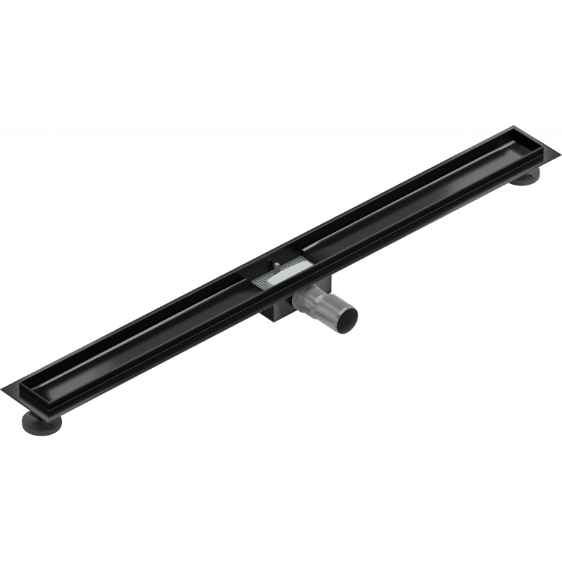 Mexen Flat zuhanyfolyóka váza 100 cm, Fekete - 1715100