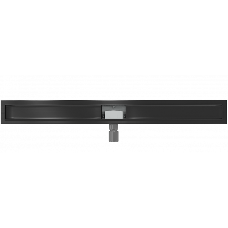 Mexen Flat 100 cm-es lineáris lefolyótest, fekete - 1715100