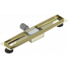 Mexen Flat corp scurgere duș liniar 50 cm, Aurie - 1515050