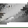 Mexen Kioto+ perete de duș cu polată Walk-in 140 x 200 cm, model alb, gri șlefuit - 800-140-121-66-97