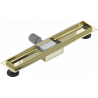 Mexen Flat corp scurgere duș liniar 60 cm, Aurie - 1515060