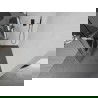 Mexen Kioto+ perete de duş cu suport Walk-in 140 x 200 cm, model alb, gun metal - 800-140-121-95-97