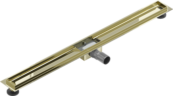 Mexen Flat corp scurgere duș liniar 90 cm, Aurie - 1515090