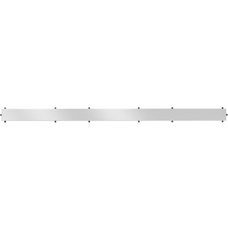 Mexen Flat M13 burkolat 2 az 1-ben a 80 cm-es vonalmenti lefolyóhoz, inox - 1019080